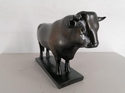 Taureau calme (d’après François Pompon) – Reproduction en résine 2
