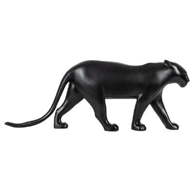François Pompon (d’après) - La panthère noire – Sculpture en résine, patinée à la main 2