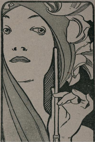 Alphonse MUCHA - L'Estampe Moderne, 1897 - Lithographie 2