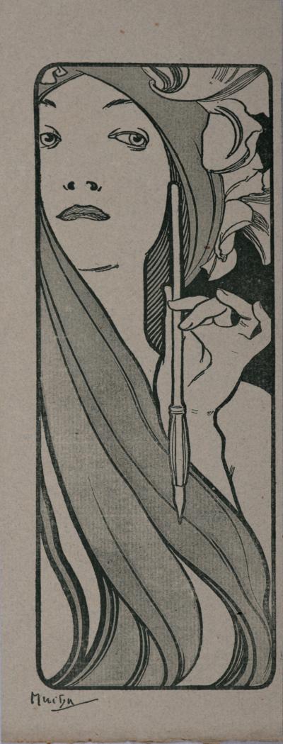 Alphonse MUCHA - L'Estampe Moderne, 1897 - Lithographie 2