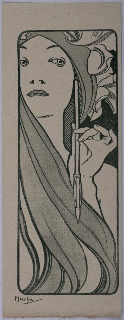 Alphonse MUCHA - L'Estampe Moderne, 1897 - Lithographie 2