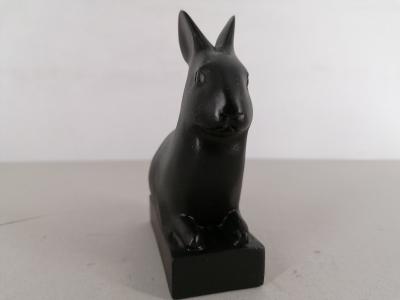 Le lapin de nos basses-cours (d’après François Pompon) – Reproduction en résine 2