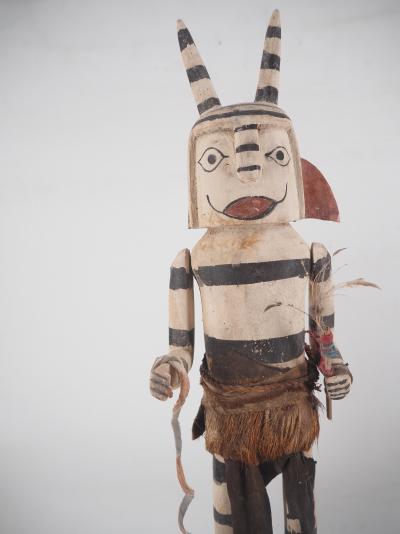 Indiens HOPI (Arizona) - Grande Poupée Kachina c. 1960 - Clow Koshari 2