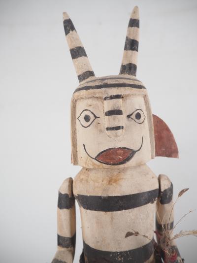 Indiens HOPI (Arizona) - Grande Poupée Kachina c. 1960 - Clow Koshari 2