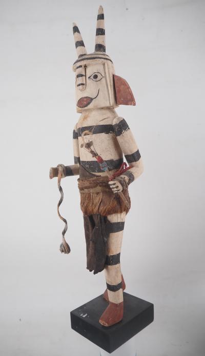 Indiens HOPI (Arizona) - Grande Poupée Kachina c. 1960 - Clow Koshari 2