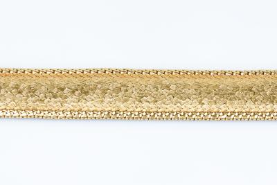 Bracelet manchette en or jaune 18 carats 2