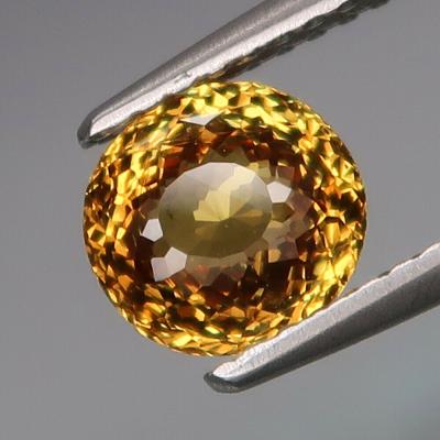 1,38 ct. Grenat de Malaisie jaune naturel 2
