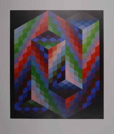 Victor VASARELY (After) - VAAR, 1974 - Offset print 2