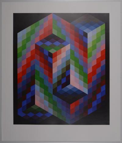 Victor VASARELY (After) - VAAR, 1974 - Offset print 2