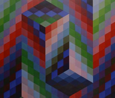 Victor VASARELY (After) - VAAR, 1974 - Offset print 2