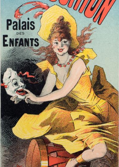 Jules CHÉRET - Grand Théâtre de l’Exposition, 1896 - Small lithograph poster 2
