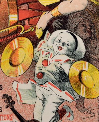 Jules CHÉRET - Grand Théâtre de l’Exposition, 1896 - Small lithograph poster 2