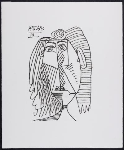 Pablo PICASSO (After) - Le Goût du Bonheur, 1970 - Lithograph 2