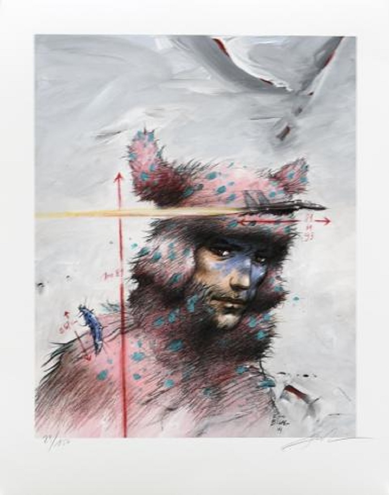 Enki Bilal - Bug 3 - Pigment print, numbered and signed - Comics
