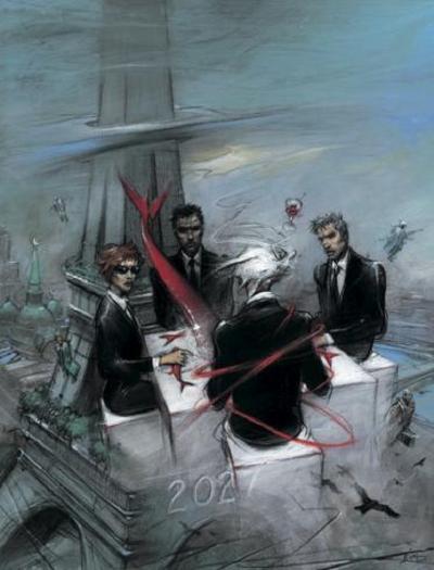 Enki Bilal - Quatre ? - Affiche édition d’art 2