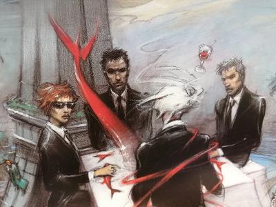 Enki Bilal - Quatre ? - Affiche édition d’art 2