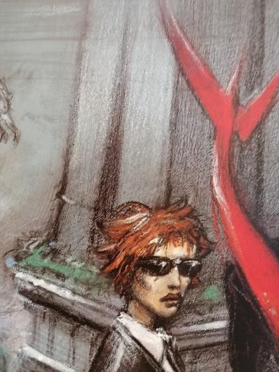 Enki Bilal - Quatre ? - Affiche édition d’art 2