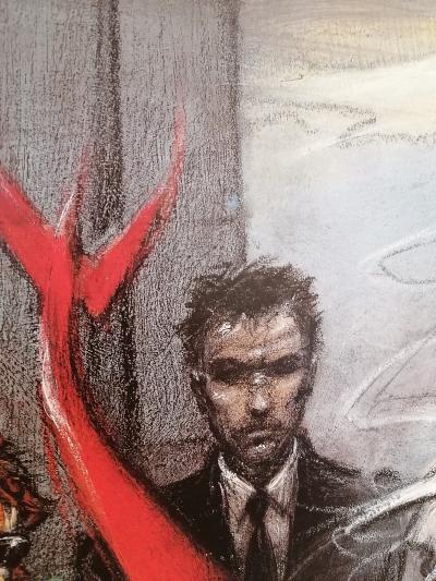 Enki Bilal - Quatre ? - Affiche édition d’art 2