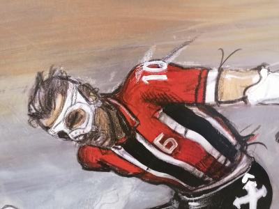 Enki Bilal - Magnificent Tackle - Art Edition Poster 2