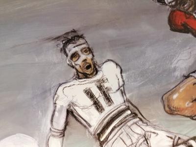 Enki Bilal - Magnificent Tackle - Art Edition Poster 2