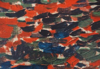 Maurice de Vlaminck - The Chestnut Grove at Chatou, 1906, Lithograph by Mourlot 2