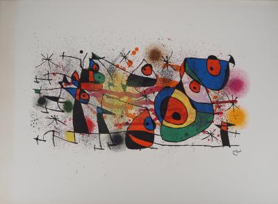 Joan Miro - Animaux Surréalistes (Céramique) - Lithographie originale Signée 2