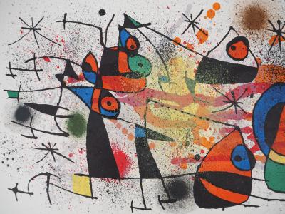 Joan Miro - Animaux Surréalistes (Céramique) - Lithographie originale Signée 2
