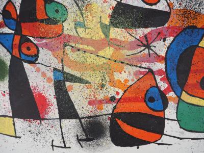 Joan Miro - Animaux Surréalistes (Céramique) - Lithographie originale Signée 2