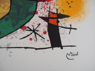 Joan Miro - Animaux Surréalistes (Céramique) - Lithographie originale Signée 2