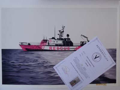 Banksy x Post Modern Vandal – La Louise Michel, 2020 – Impression 2