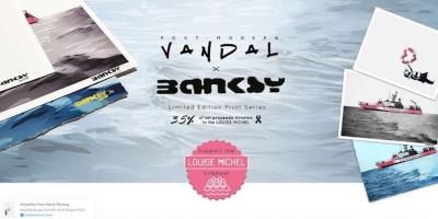 Banksy x Post Modern Vandal - Le Louise Michel AP/85 - Impression 2