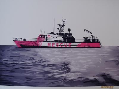 Banksy x Post Modern Vandal - The Louise Michel, 2020 - Print 2