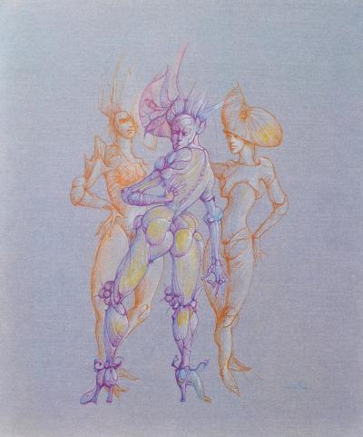 Léonor FINI - Les Superbes, 1980 - Signed lithograph 2