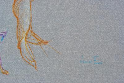 Léonor FINI - Les Superbes, 1980 - Signed lithograph 2