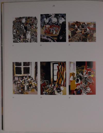 Renato GUTTUSO - Oggetti sul tavolo e finestra di sera, 1982 - Lithographie signée à la main 2