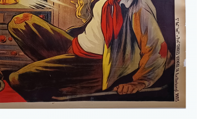 OGE - FINE ARMAGNAC , 1902, affiche lithographique 2