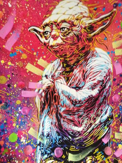 C215 – Yoda, 2021 – Impression digitale rehaussée par l’artiste 2
