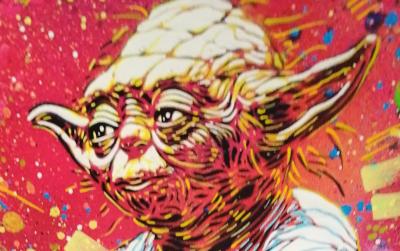 C215 – Yoda, 2021 – Impression digitale rehaussée par l’artiste 2