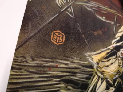 C215 – Radeau – Impression digitale signée au crayon 2