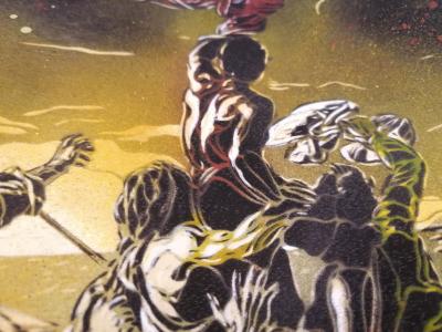 C215 – Radeau – Impression digitale signée au crayon 2