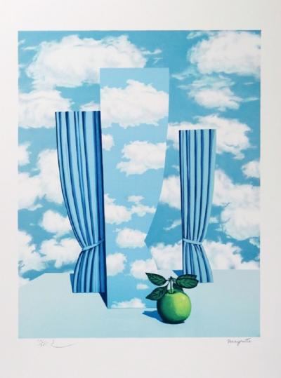 René Magritte (d’après) - Le Beau Monde - Lithographie 2