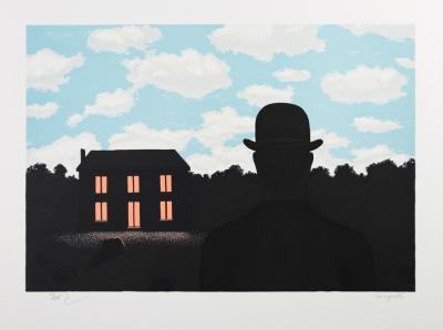 René Magritte (d’après) - L’Empire des Lumières - Lithographie 2