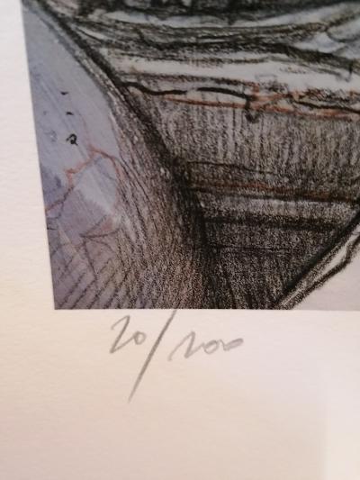 Enki Bilal - Monstre - Estampe pigmentaire, numérotée et signée 2