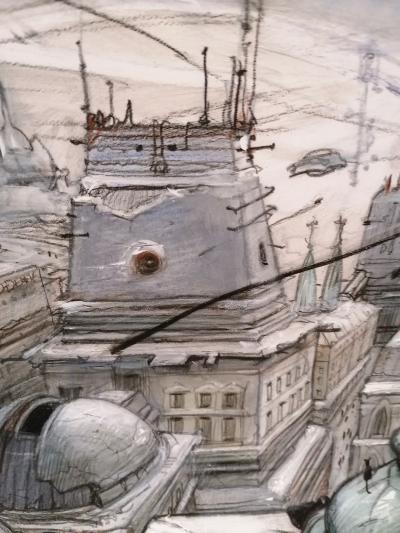 Enki Bilal - Monstre - Estampe pigmentaire, numérotée et signée 2
