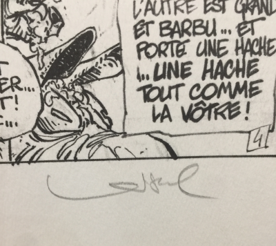 Régis Loisel - Planche de la quête de l’oiseau du temps 2