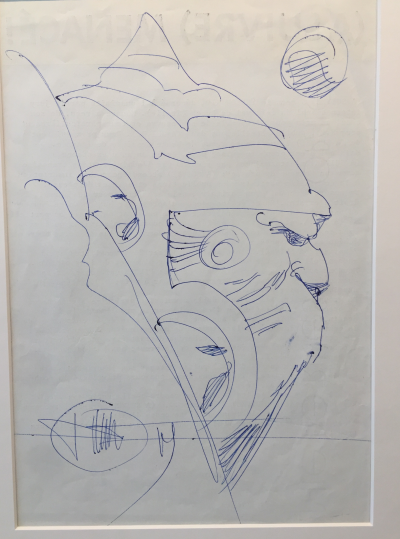Philippe Druillet - Sloane - Dessin original signé à la main 2