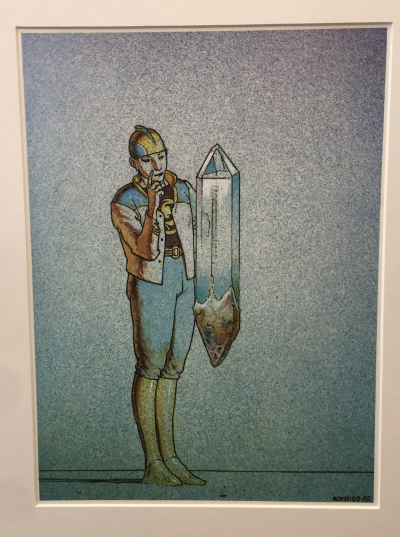Moebius - Cristal céleste, 1992 - Affiche offset 2