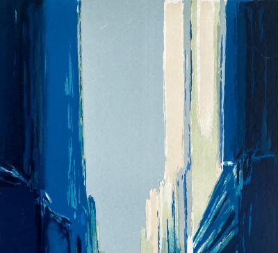Pierre Doutreleau - New York - Lithographie originale signée numérotée au crayon 2