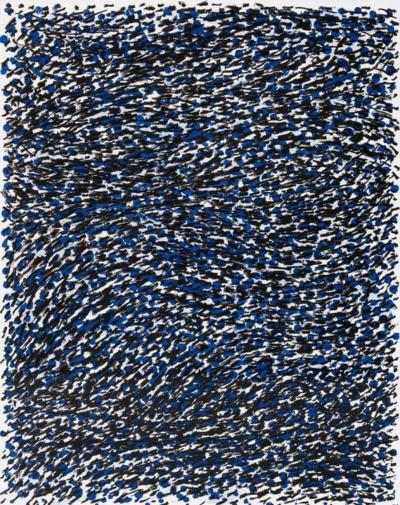 Günther Uecker (1930) - Le Flux - Lithographie 2