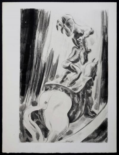 Jean-Gabriel DARAGNÈS - Le Cirque, 1946 - Gravure 2